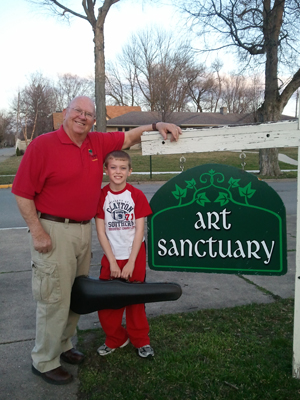 Papaw and Keegan